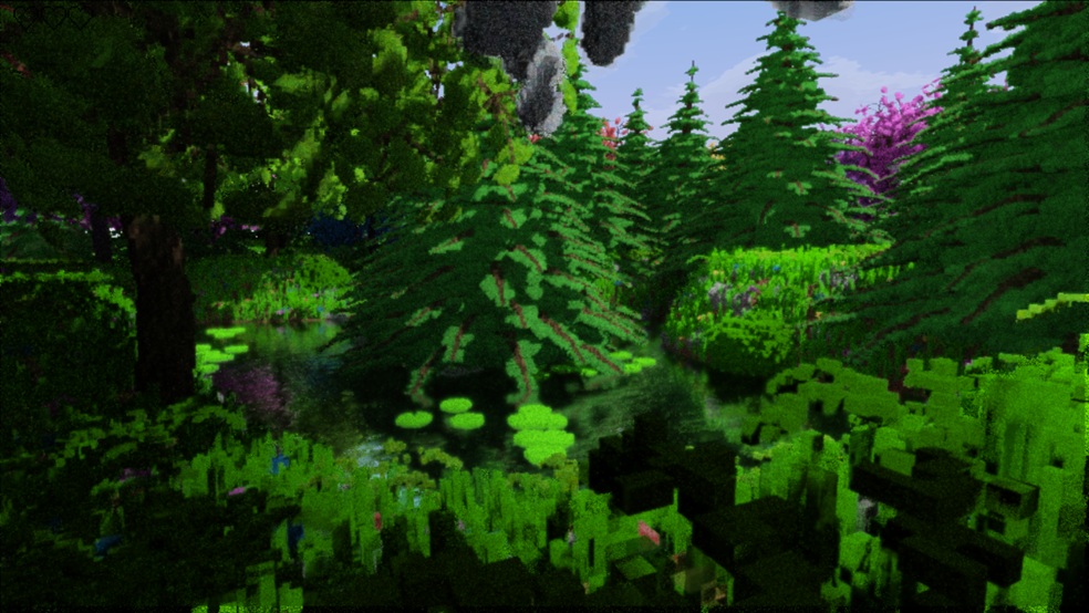 Voxel scene 3